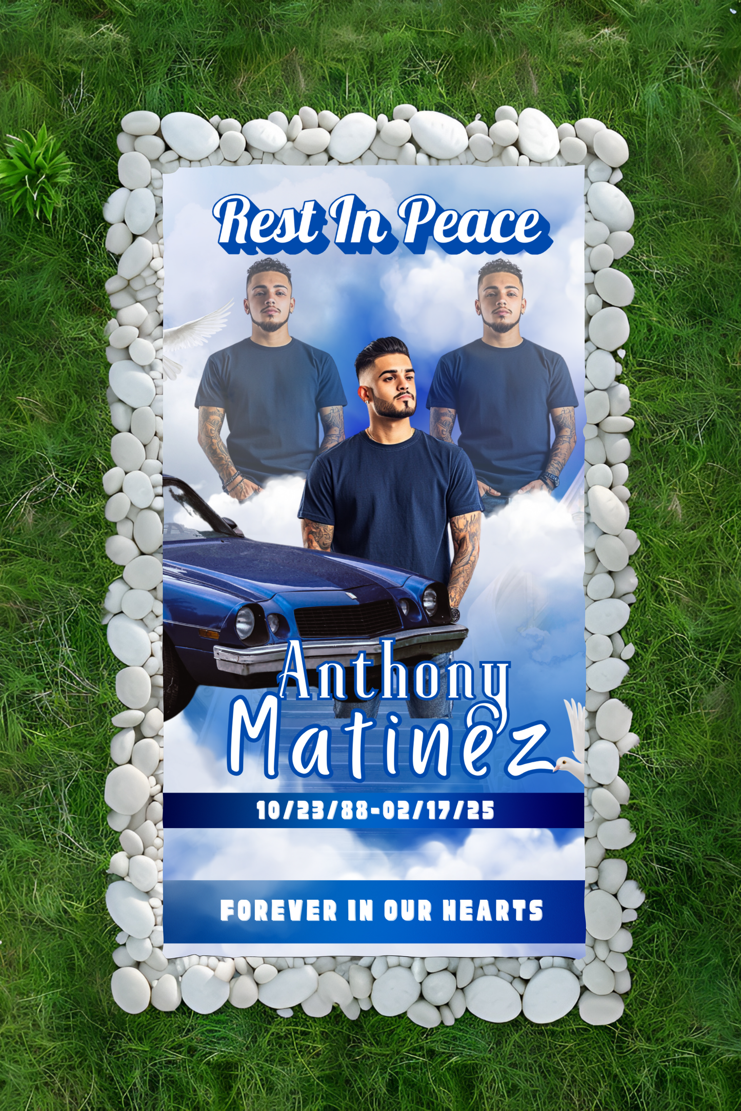 Memorial Grave Blanket