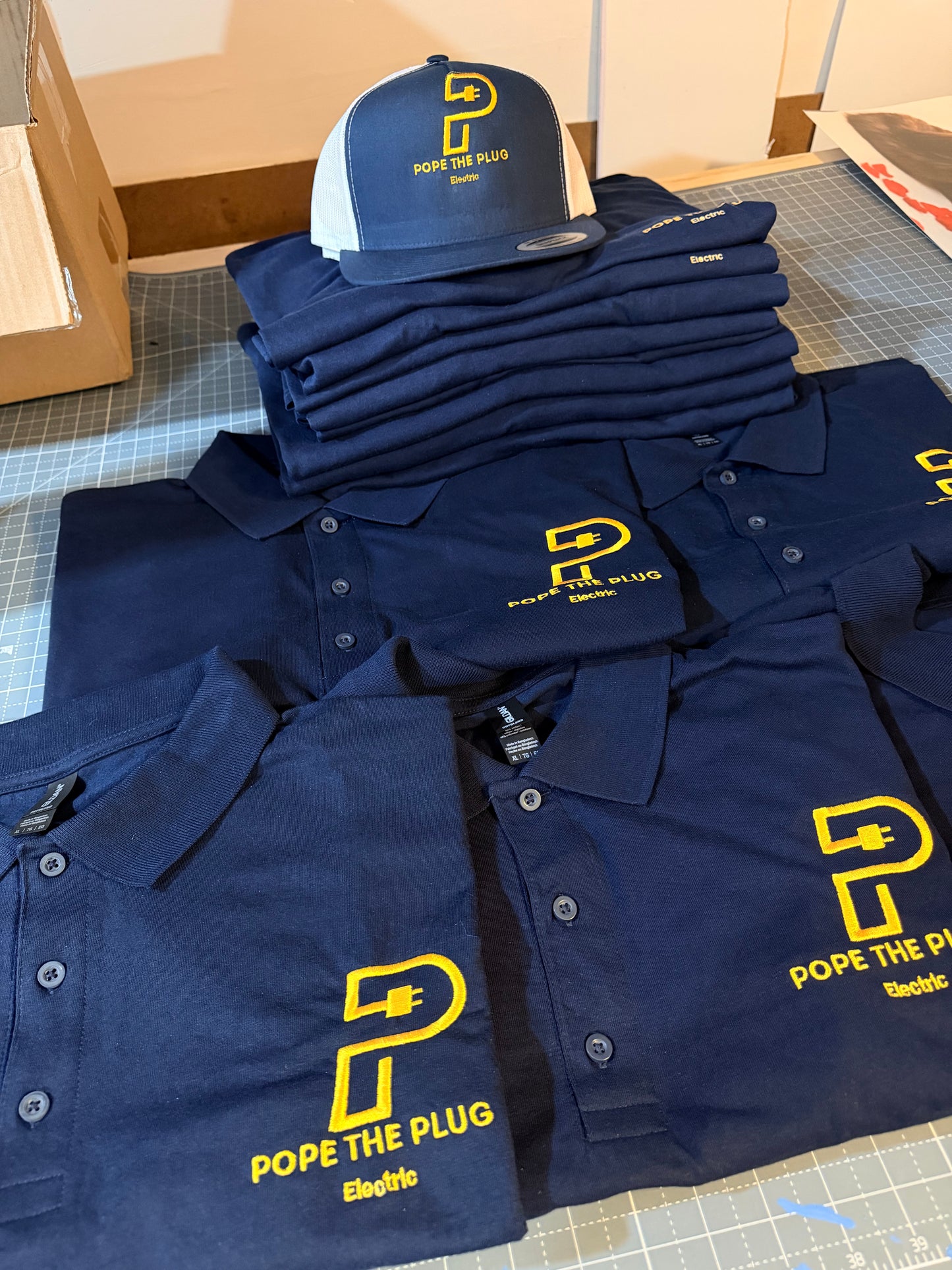 Embroidered Polo Shirt