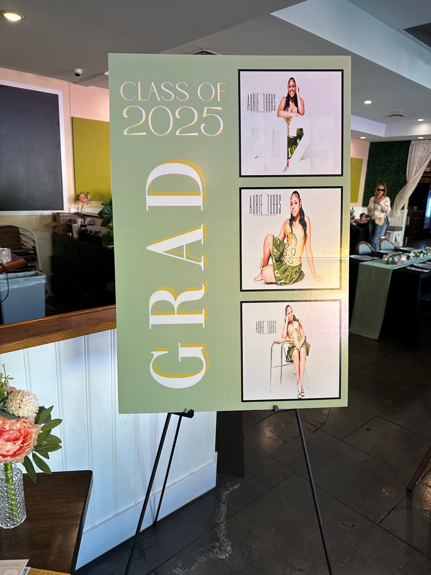 Welcome Sign w/ Card Box