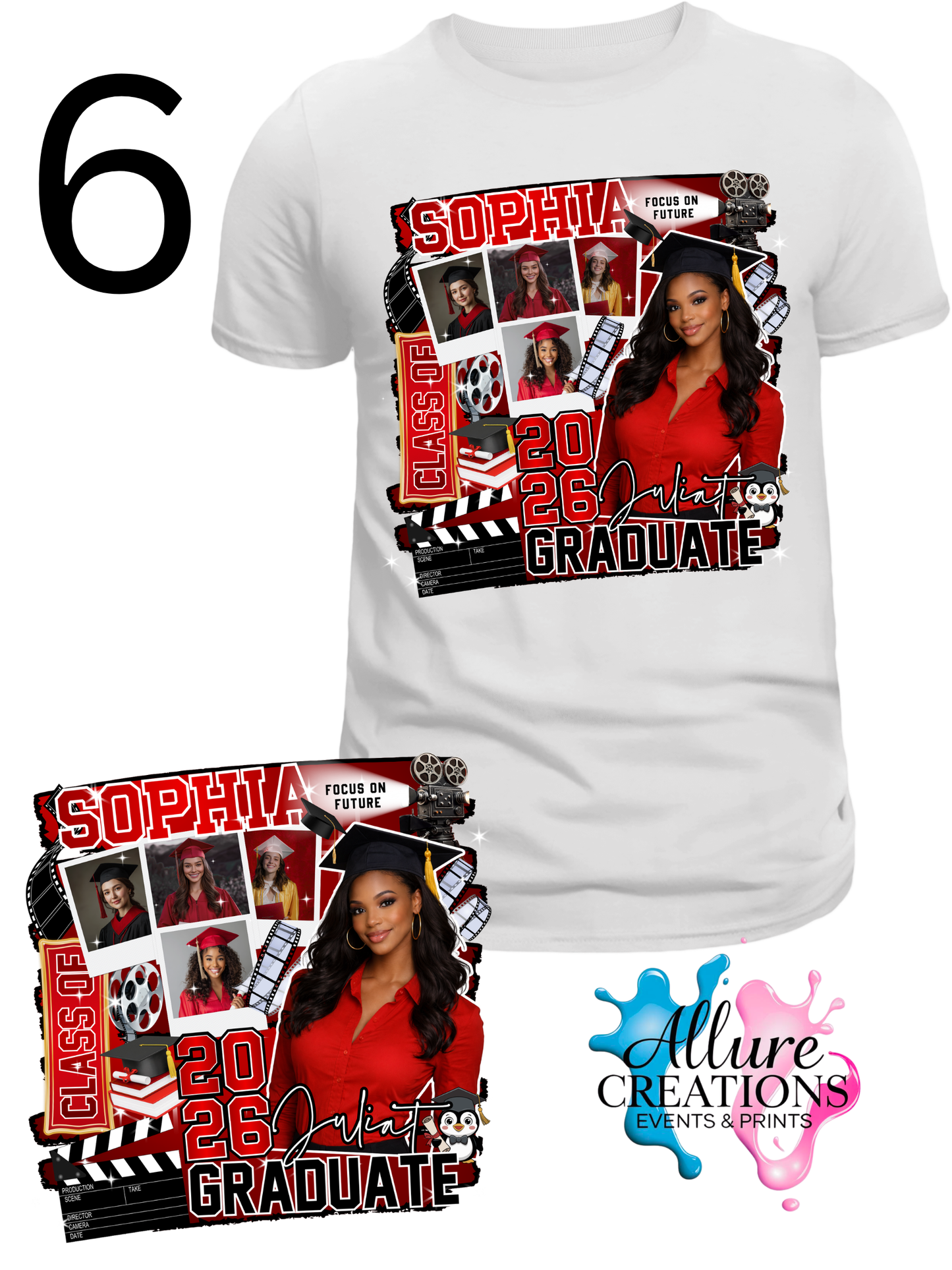 Grad T Shirt Package 1B (Add on)