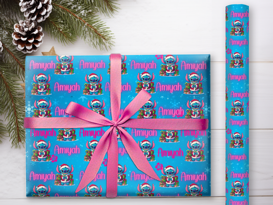 Custom Stitc(h) Wrapping Paper