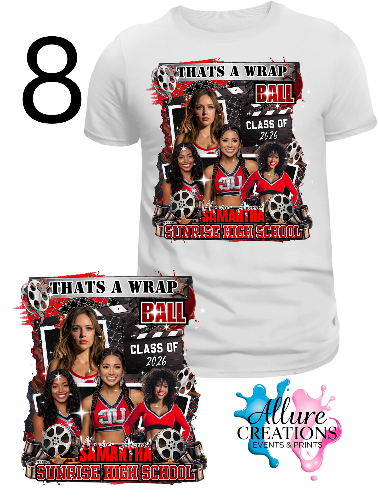 Grad T Shirt Package 1B (Add on)