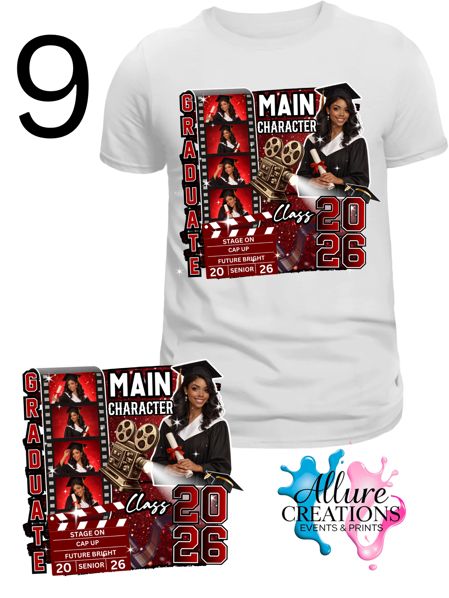 Grad T Shirt Package 1B (Add on)