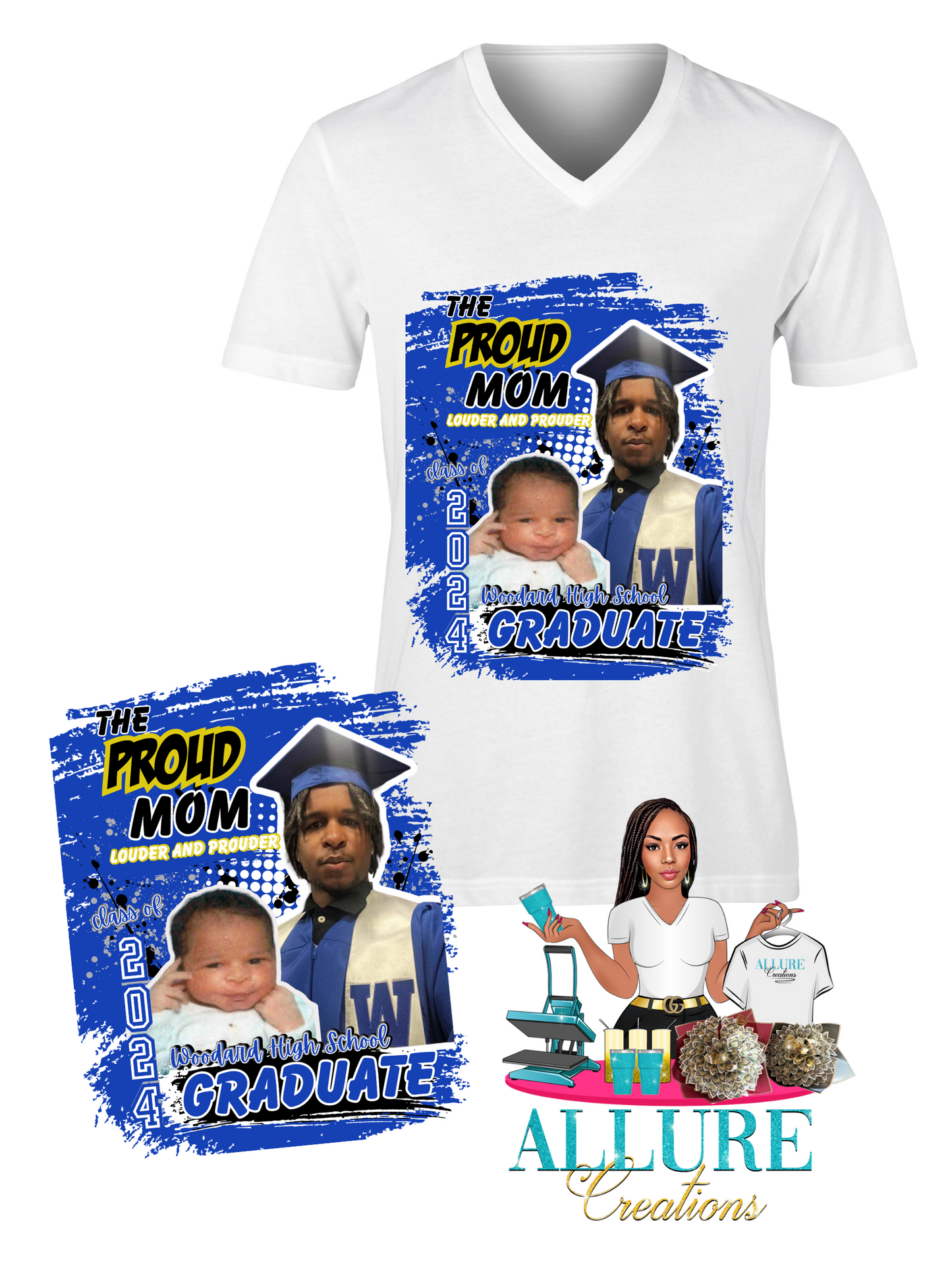 Grad T Shirt Package