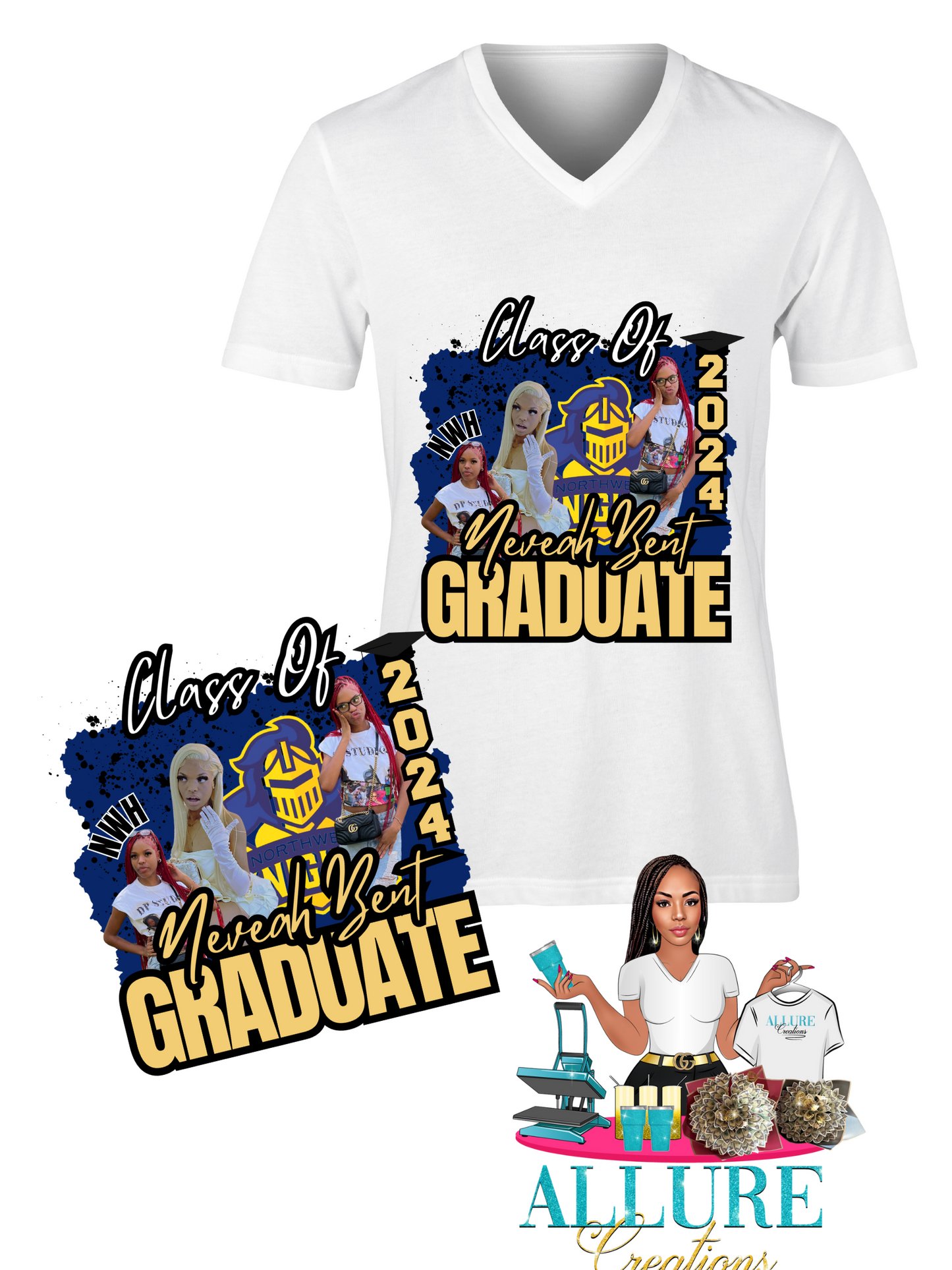 Grad T Shirt Package