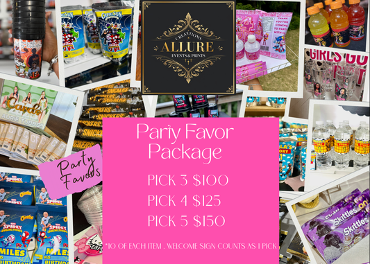 Party Favor Package