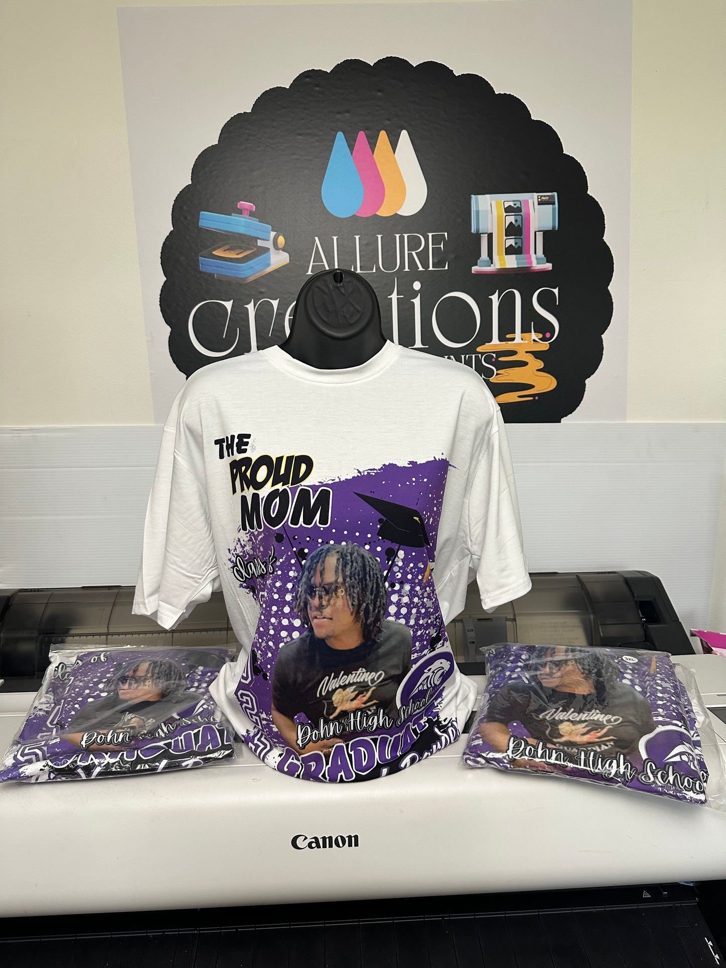 Custom Stole Graduation T Shirt