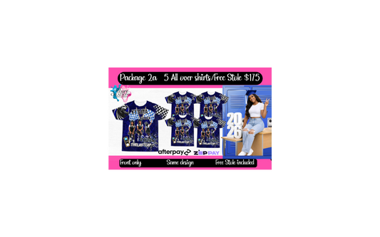 All over shirt package