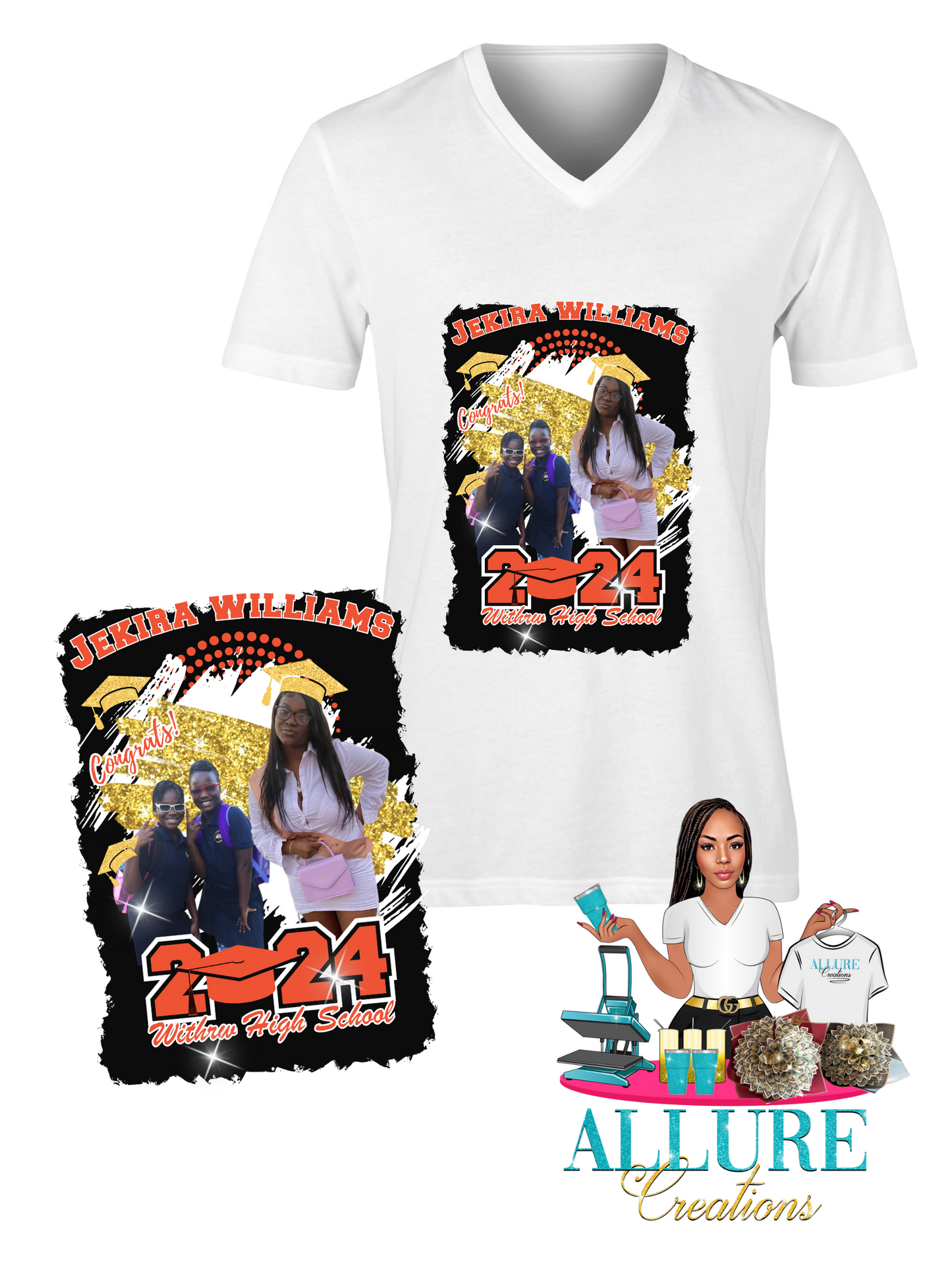 Grad T Shirt Package