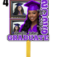 Custom Graduation Fan Package (Choose your design)
