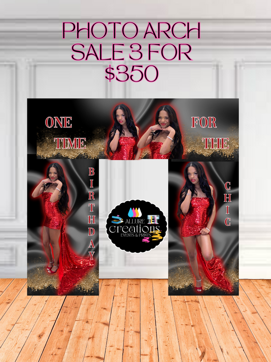 Custom Photo Arch