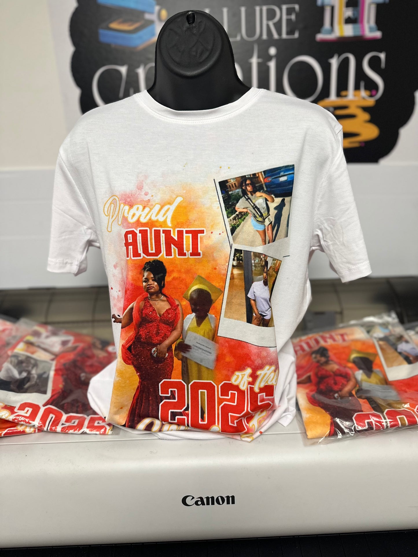 Custom Stole Graduation T Shirt