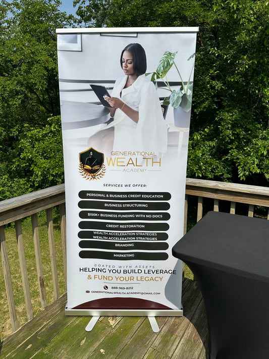 Retractable banner