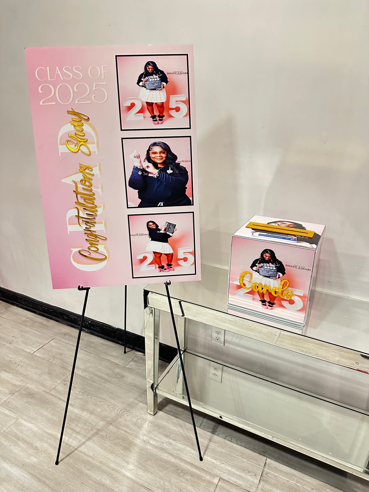 Welcome Sign w/ Card Box