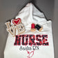 Valentine Appliqué Nurse