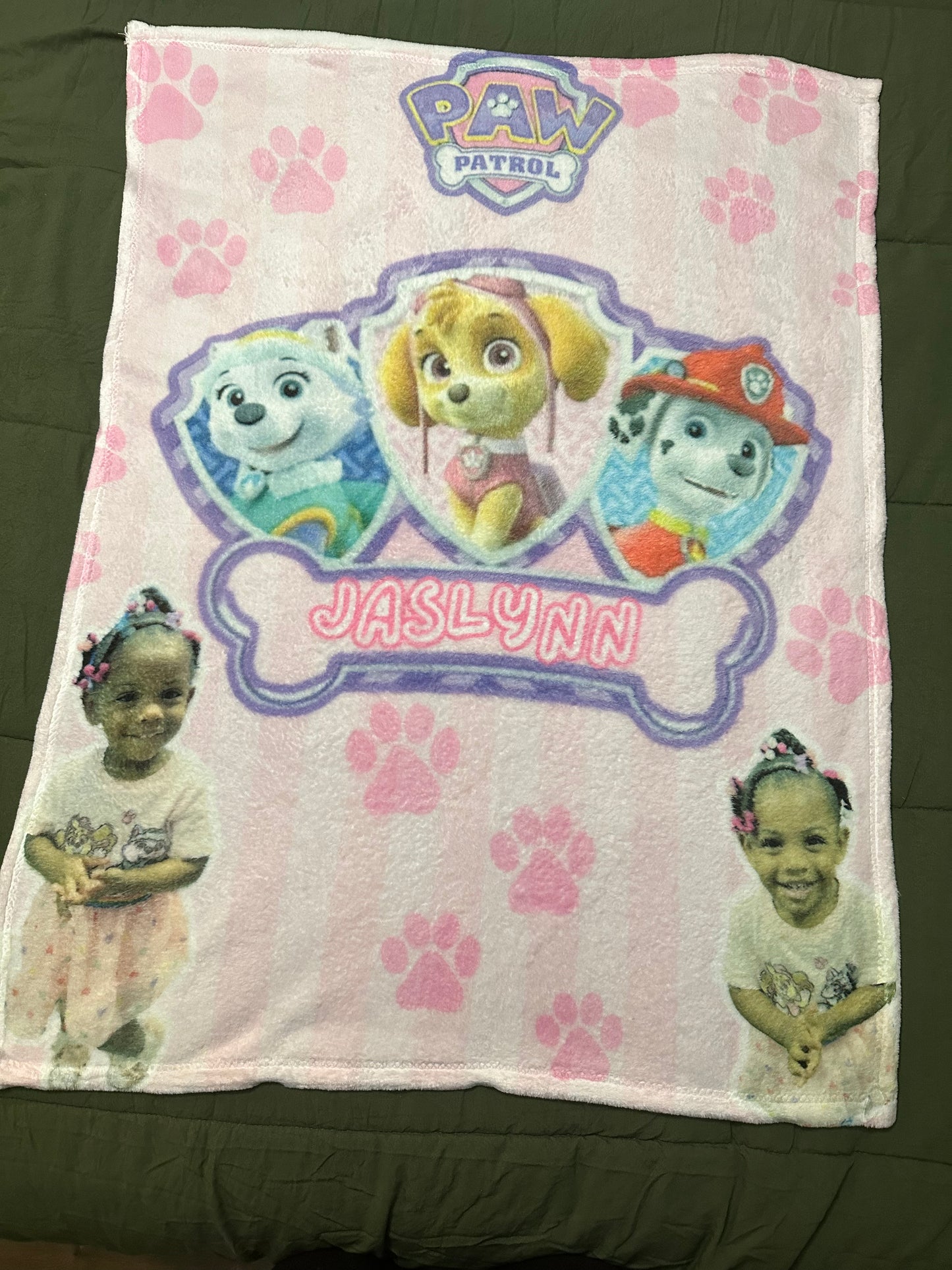 Custom Toddler Blanket