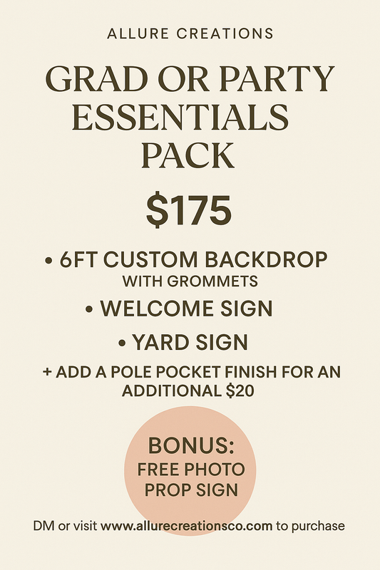 Grad Essentials Party Pack