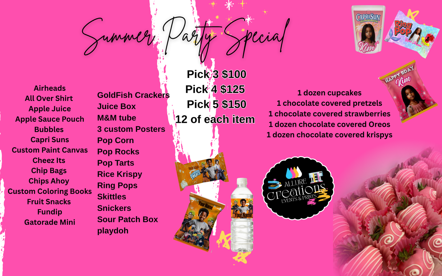 Summer Party Favors Special