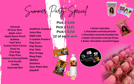 Summer Party Favors Special