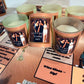 Candles with custom labels adult party favors