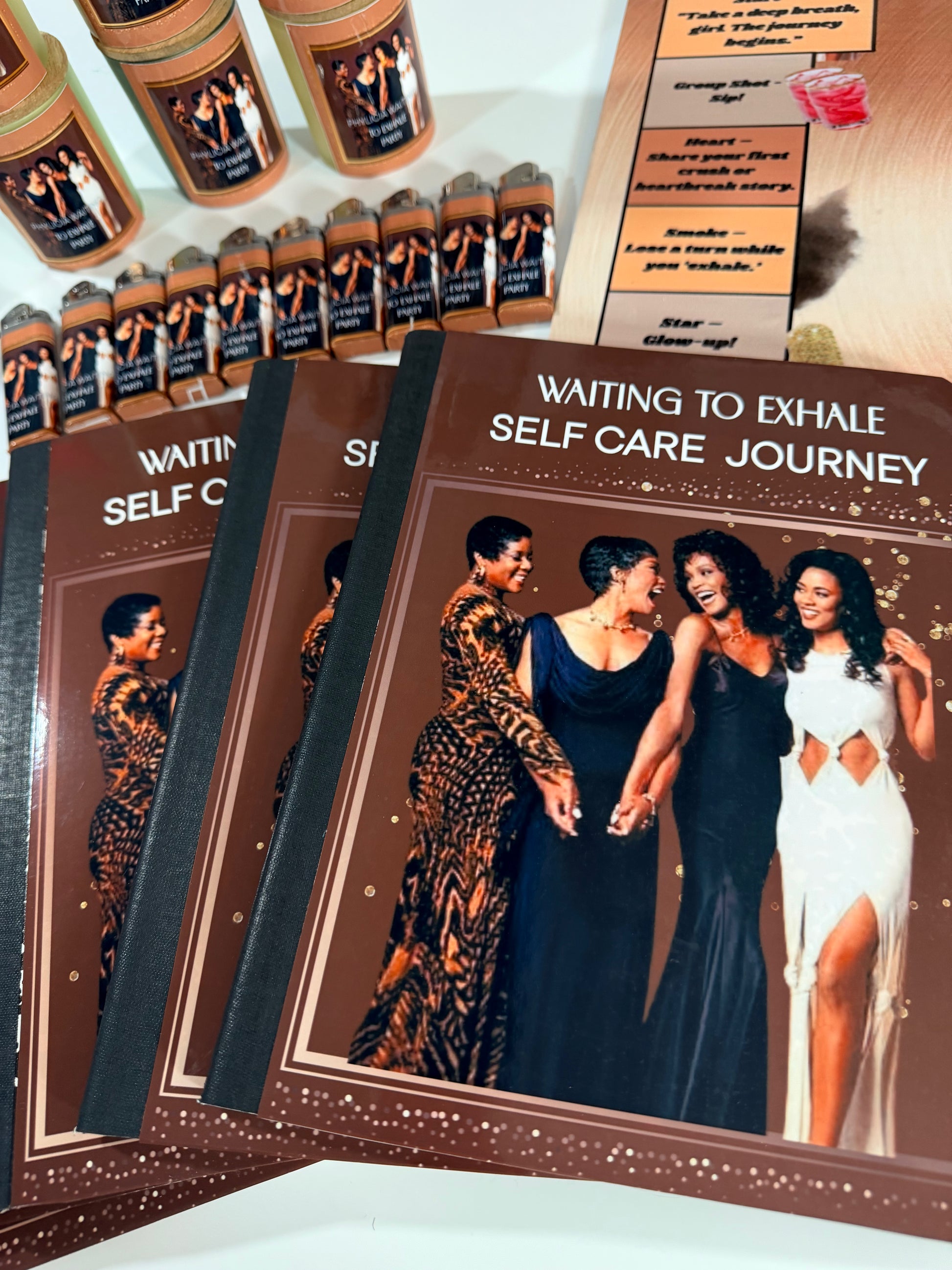 Custom made journal adult party favor