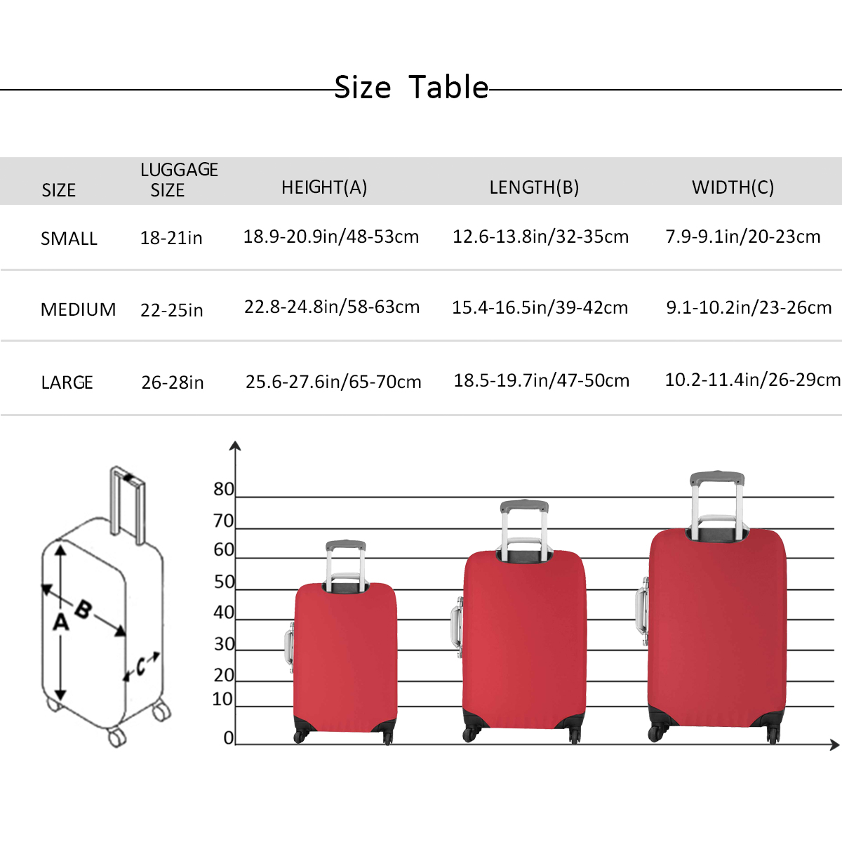 Graduation Luggage Cover