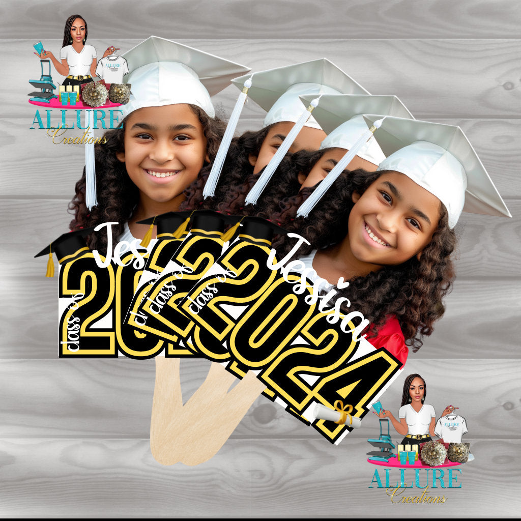 Graduation Photo Fan ( READ THE DESCRIPTION)